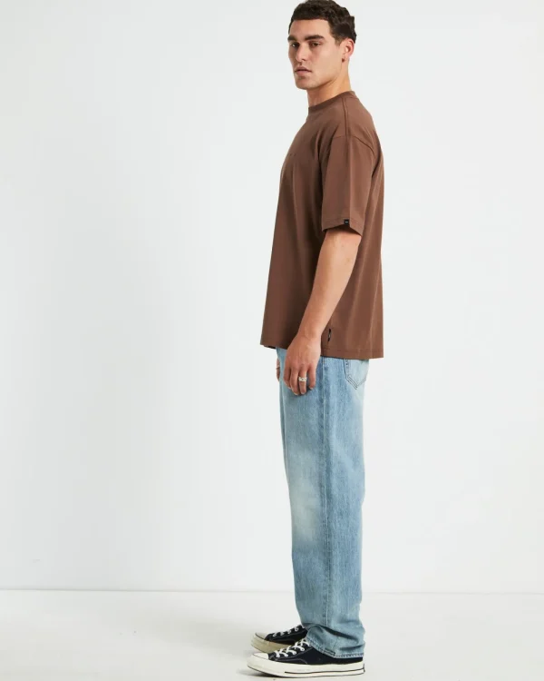 Best STANDARD JEAN CO Kerning Short Sleeve T-Shirt In Brown