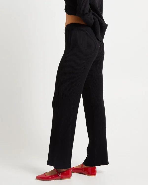 Store SUBTITLED Kiah Knit Pants Black