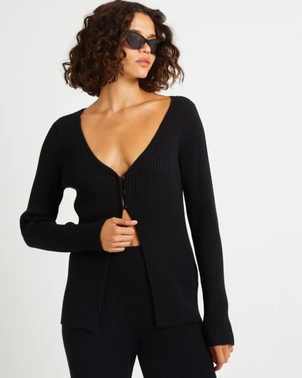 Sale SUBTITLED Kiah Long Sleeve Knit Top