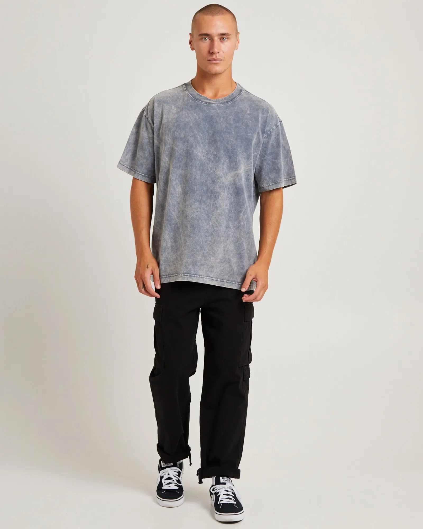 killie_acid_short_sleeve__2-1.webp Fashion BLACK NOISE WHITE RAIN Killie Acid Short Sleeve T-Shirt
