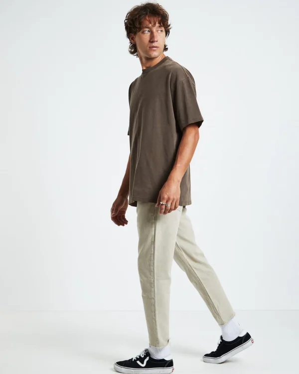 Online BLACK NOISE WHITE RAIN Killie T-Shirt Umber Brown
