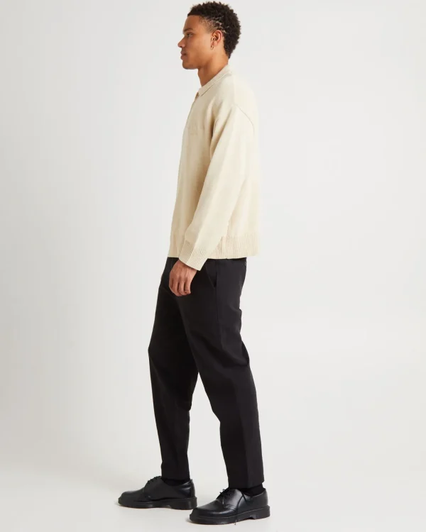 Online ARVUST Knit 1/4 Zip Jumper Natural