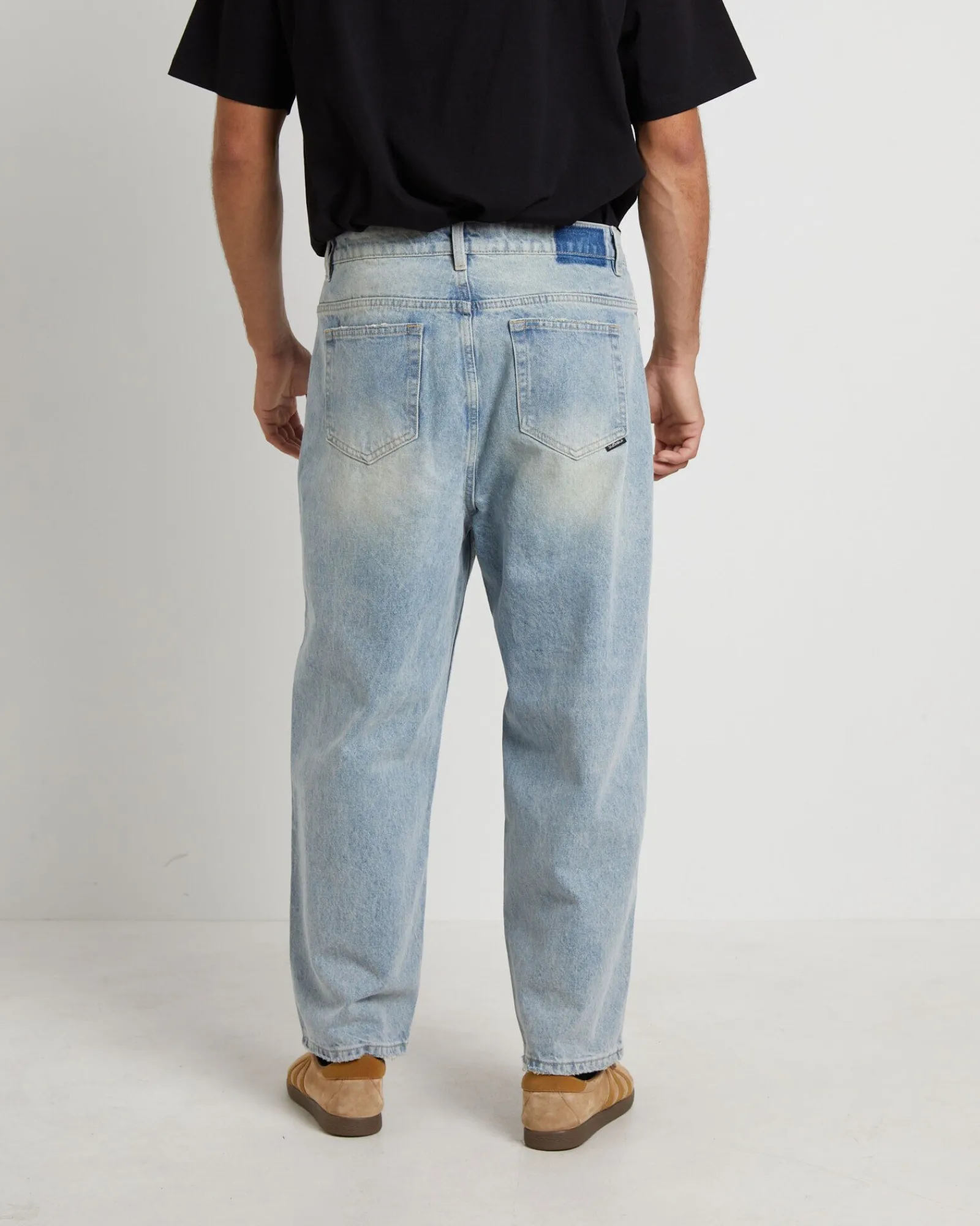 knocker_wide_leg_jeans_in_1.webp Online INSIGHT Knocker Wide Leg Jeans In Tinted Blue Trashed