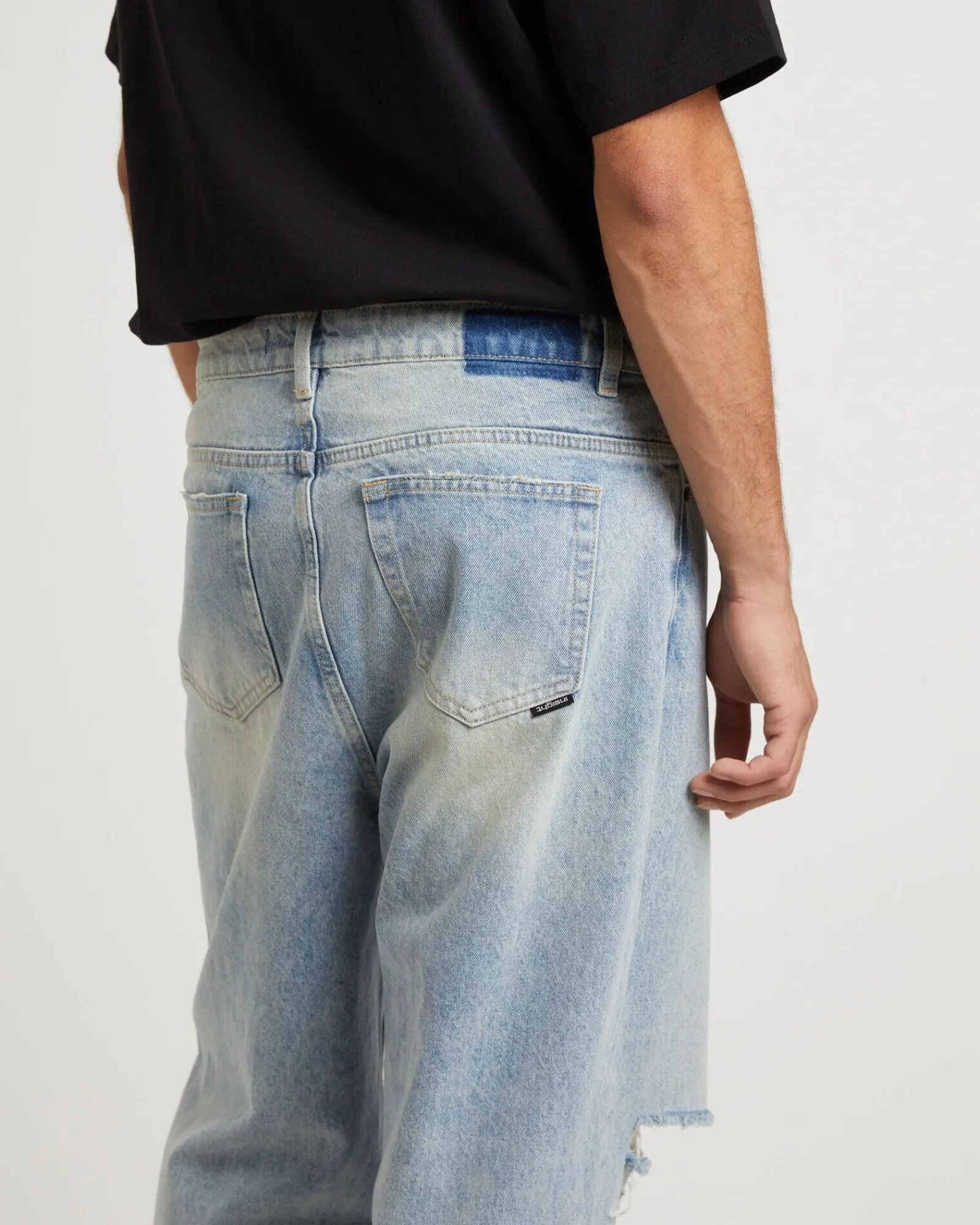 knocker_wide_leg_jeans_in_4.webp Online INSIGHT Knocker Wide Leg Jeans In Tinted Blue Trashed