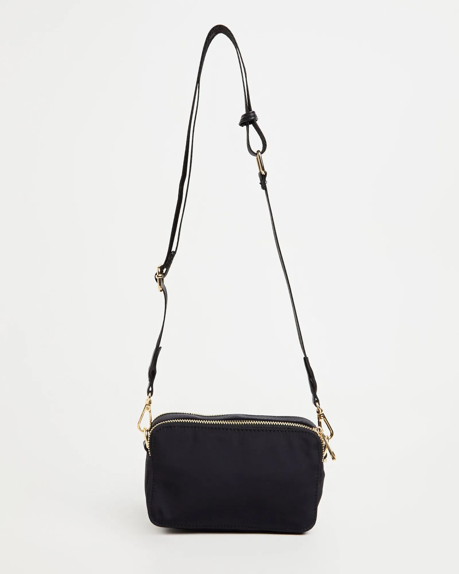 laroi_cross_body_bag_in_b_2.webp Best PETA AND JAIN Laroi Cross Body Bag In Black Nylon Gold