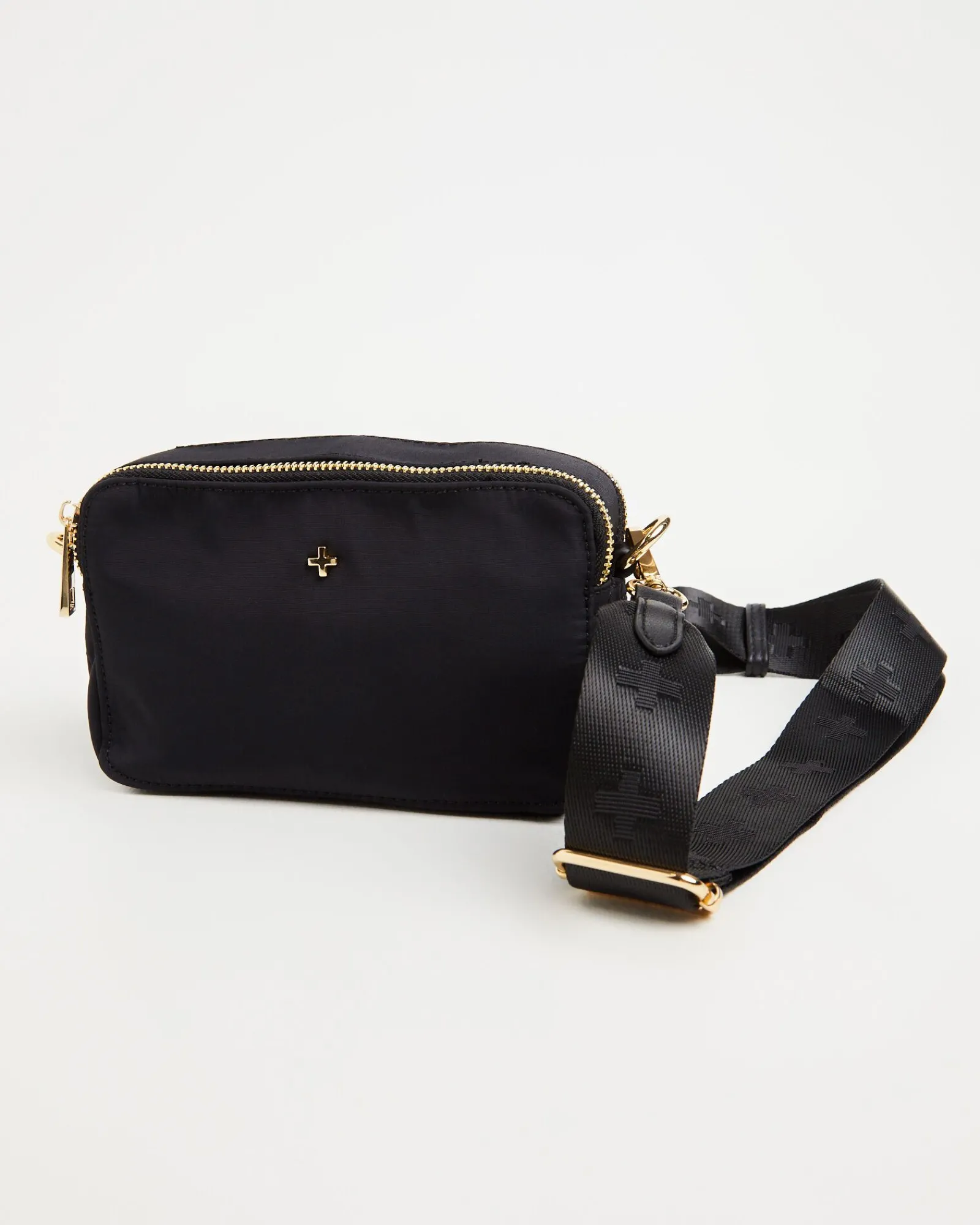 laroi_cross_body_bag_in_b_3.webp Best PETA AND JAIN Laroi Cross Body Bag In Black Nylon Gold