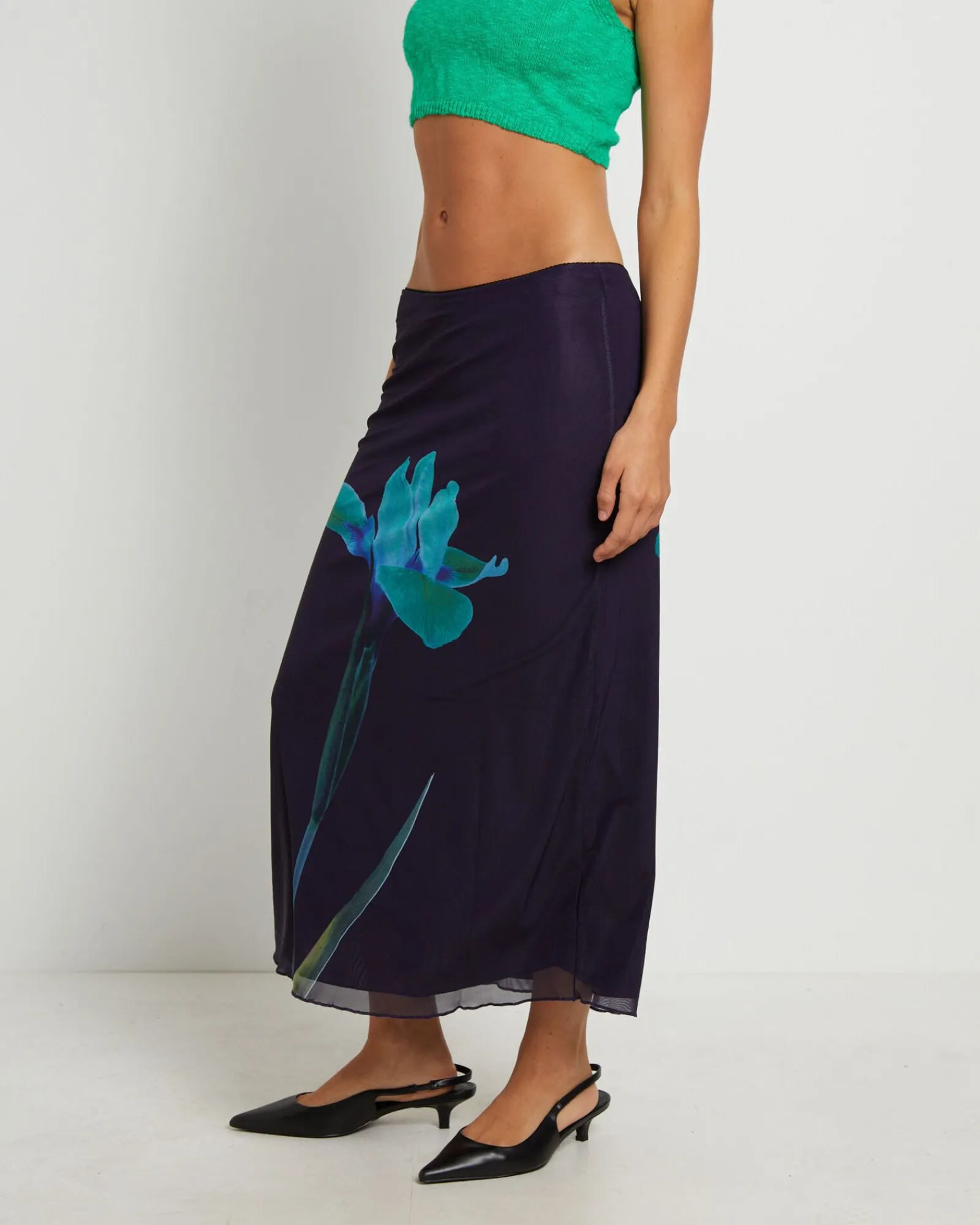 lassie_maxi_skirt_in_navy_3.webp New MOTEL ROCKS Lassie Maxi Skirt In Navy