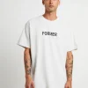 Cheap FORMER Legacy Short Sleeve T-Shirt In Grey Marle