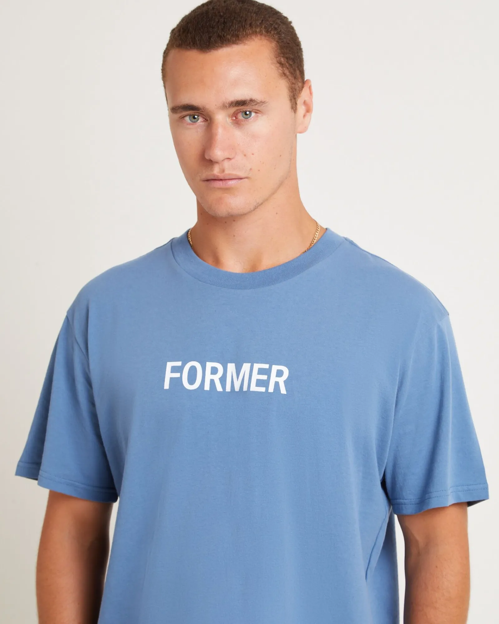 legacy_short_sleeve_tshir_4-1.webp Sale FORMER Legacy Short Sleeve T-Shirt In Cadet