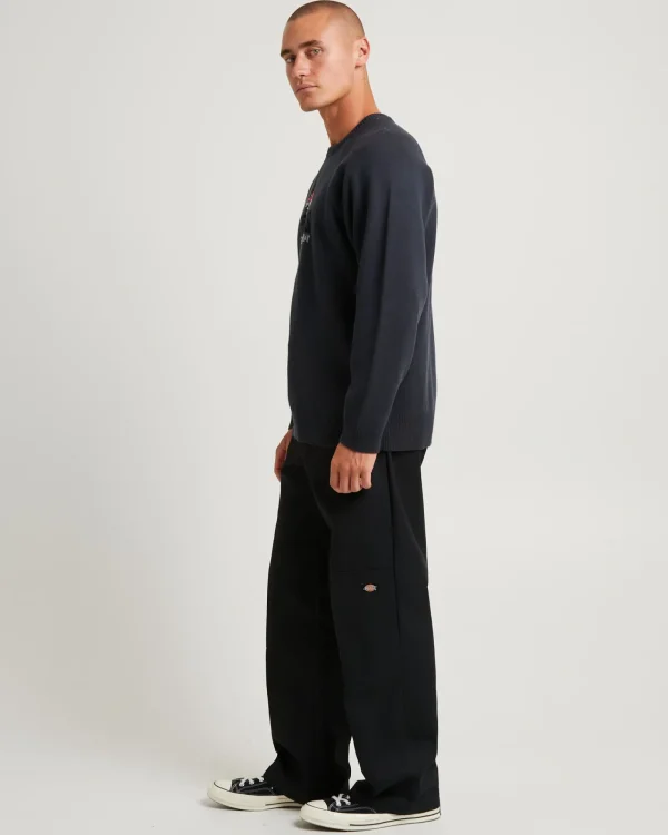 Cheap AFENDS Let It Grow Recycled Reglan Knit Charcoal