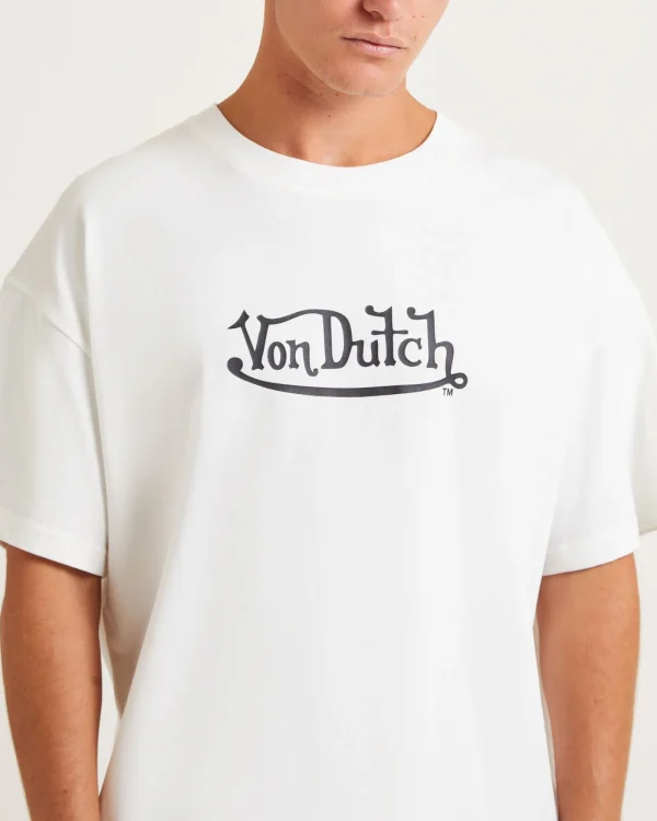 Store VON DUTCH Logo Mens Short Sleeve T-Shirt