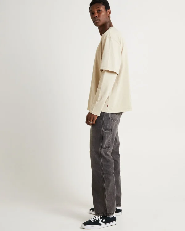 Best Sale LEVIS Long Sleeve Twofer Shirt Feather Grey