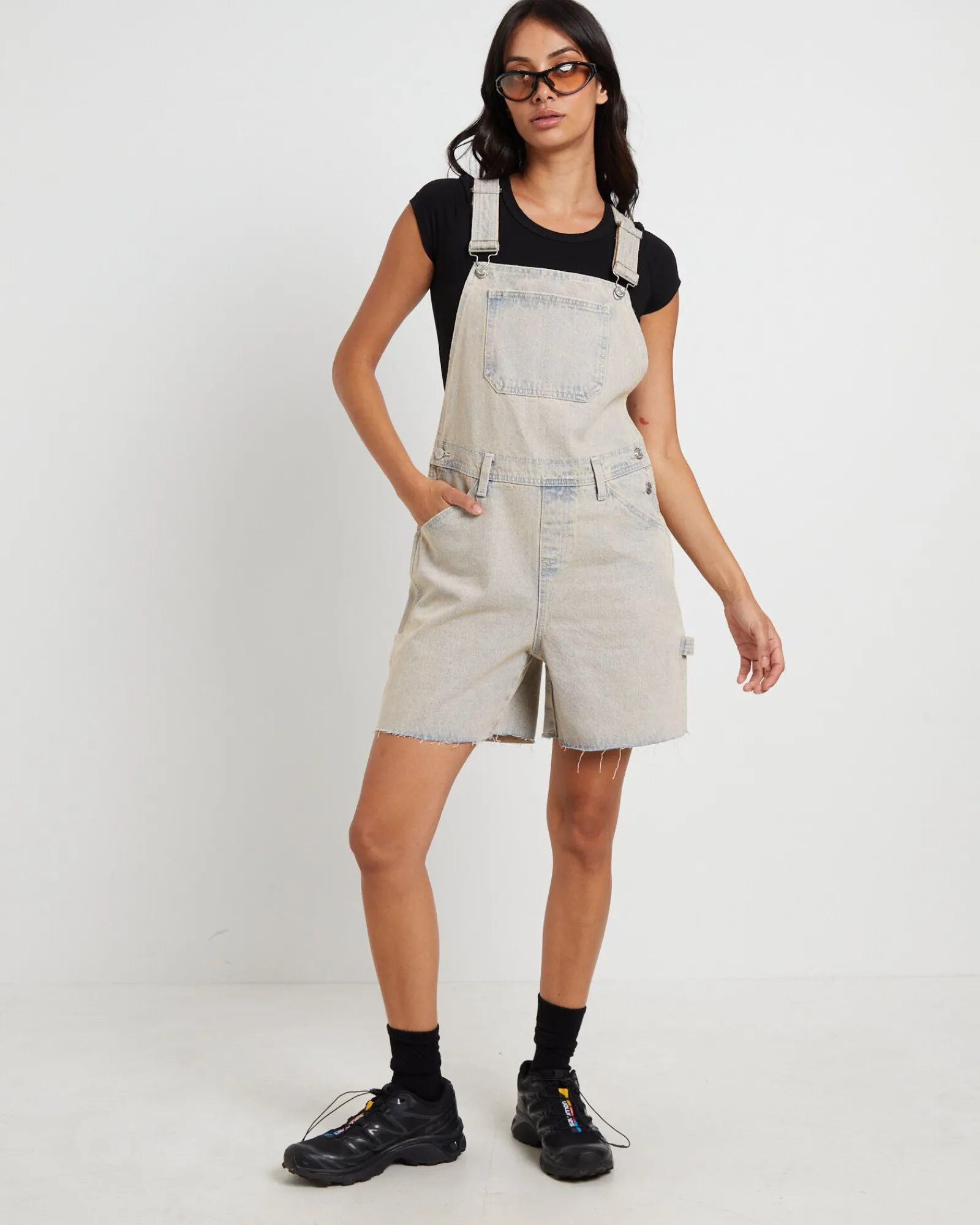 longline_overdye_overalls_2.webp Online INSIGHT Longline Overdye Overalls In Peachy