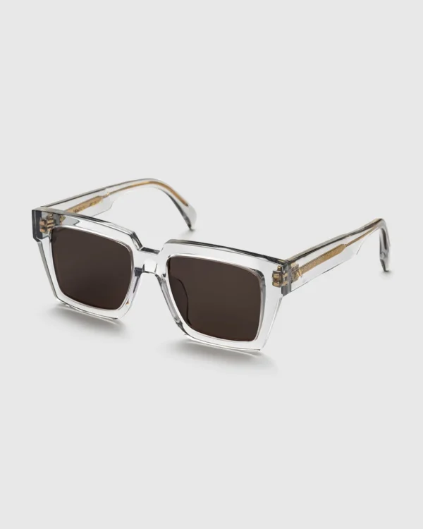 Cheap AM EYEWEAR Lukie Large Sunglasses Ghost