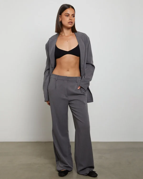 New GENERAL PANTS CO. BASICS Luxe Knitted Bralette Black