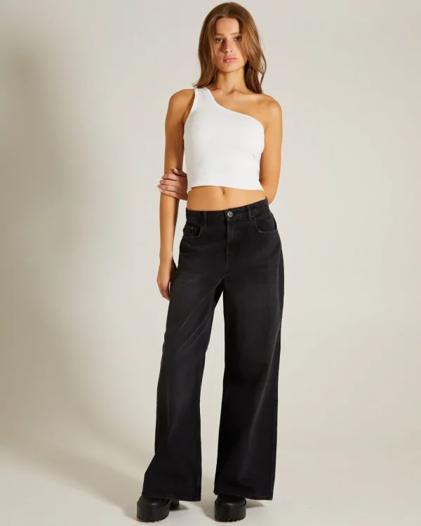 Shop GENERAL PANTS CO. BASICS Luxe Knitted One Shoulder Top
