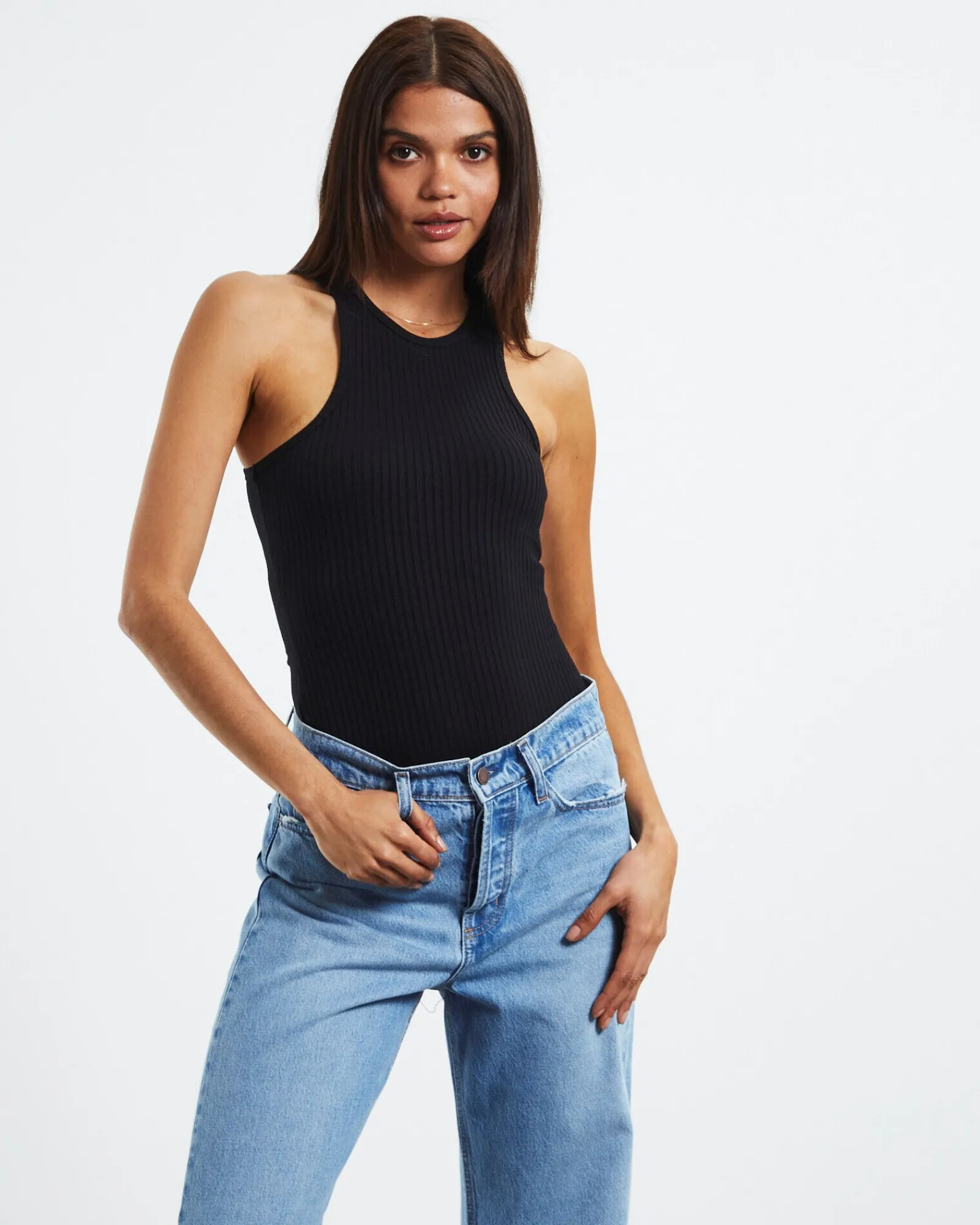 luxe_rib_tank_top_black_0.webp Fashion NOBODY DENIM Luxe Rib Tank Top Black