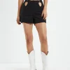 Flash Sale ALICE IN THE EVE Maeve Cut Out Shorts Black
