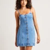 Cheap LEVIS Malene Bustier Mini Denim Dress No Filter 2