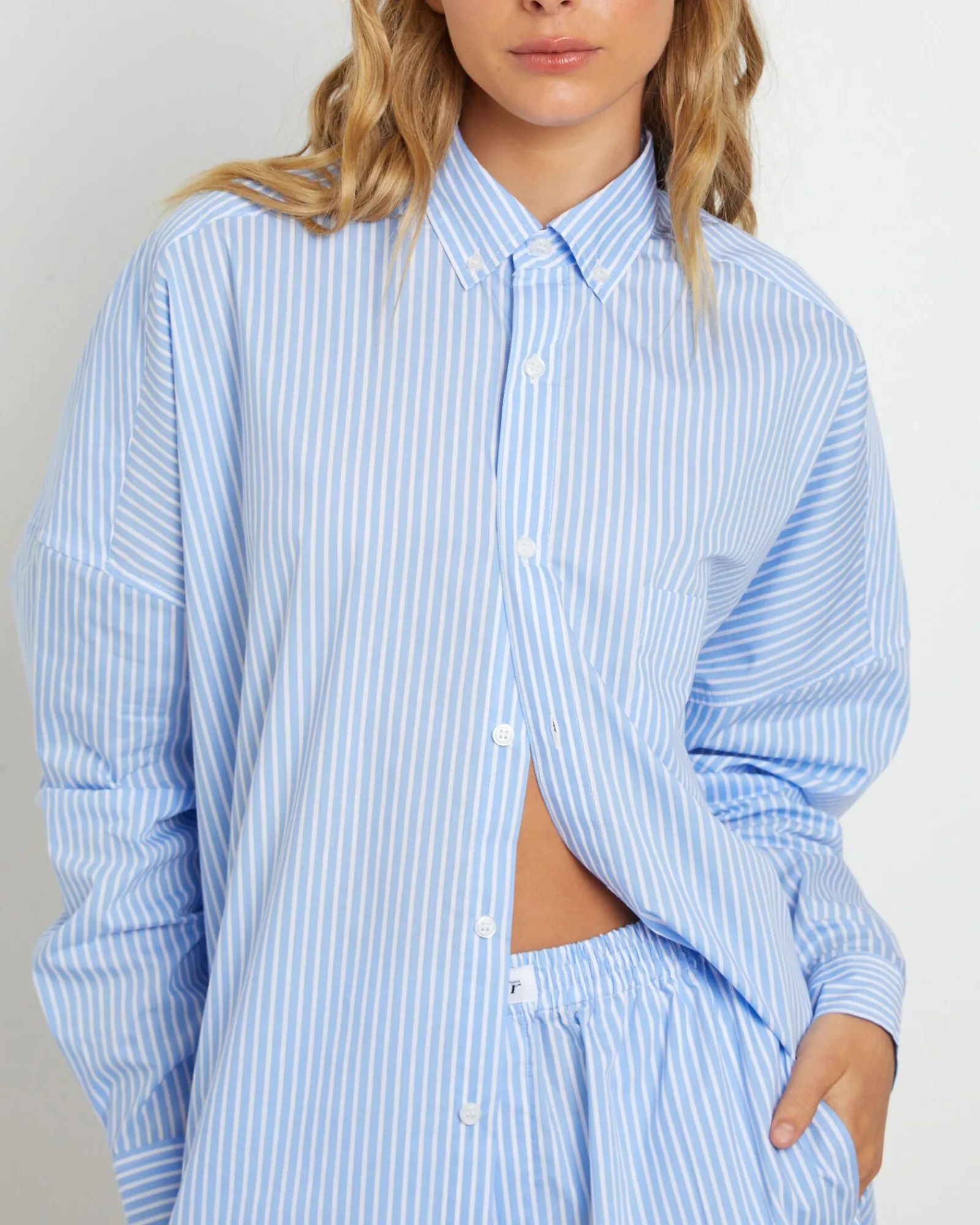 matilda_long_sleeve_shirt_4.webp Cheap FLEUR BY BLANCA STUDIO Matilda Long Sleeve Shirt In Blue