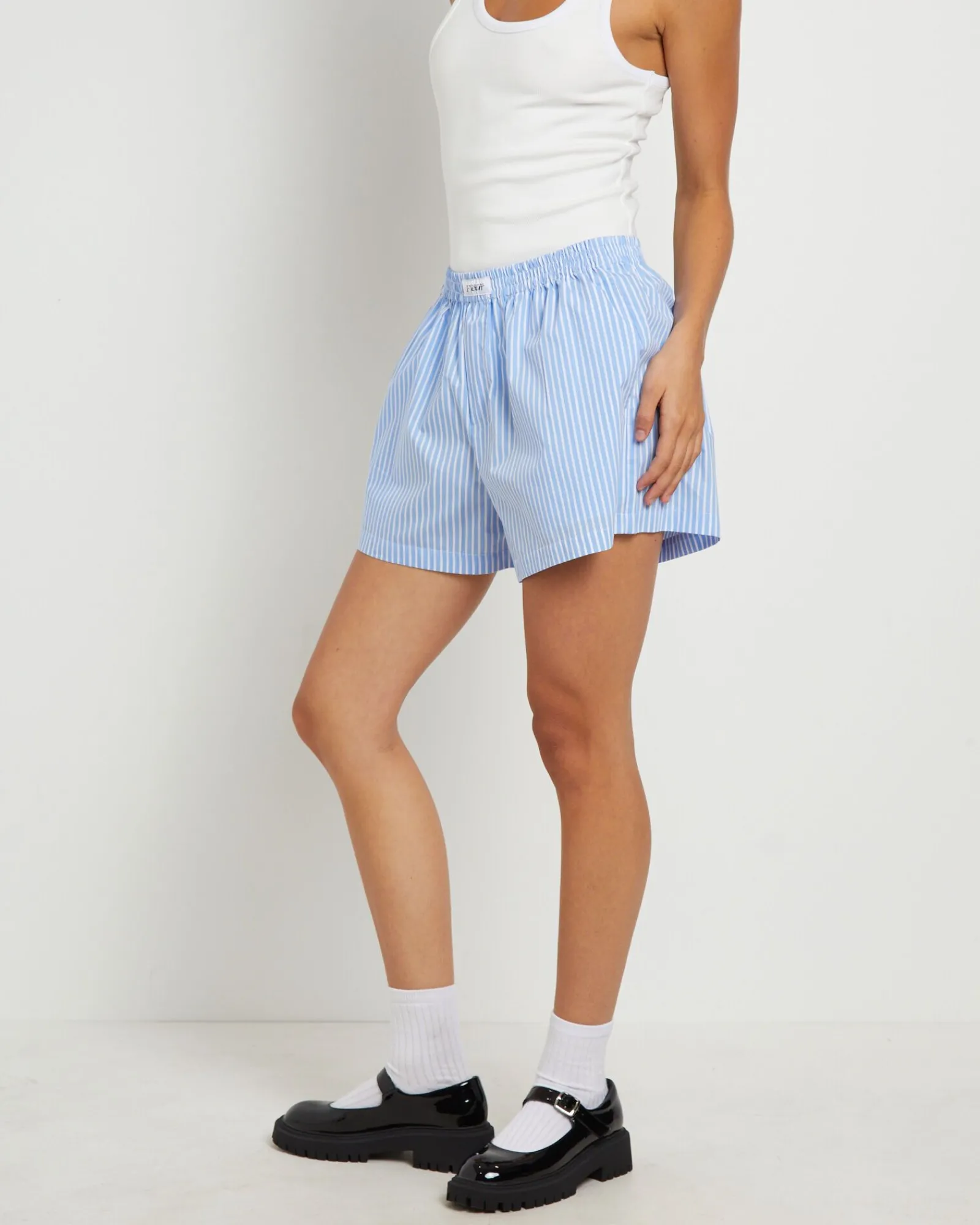 matilda_shorts_in_blue_3.webp Flash Sale FLEUR BY BLANCA STUDIO Matilda Shorts In Blue