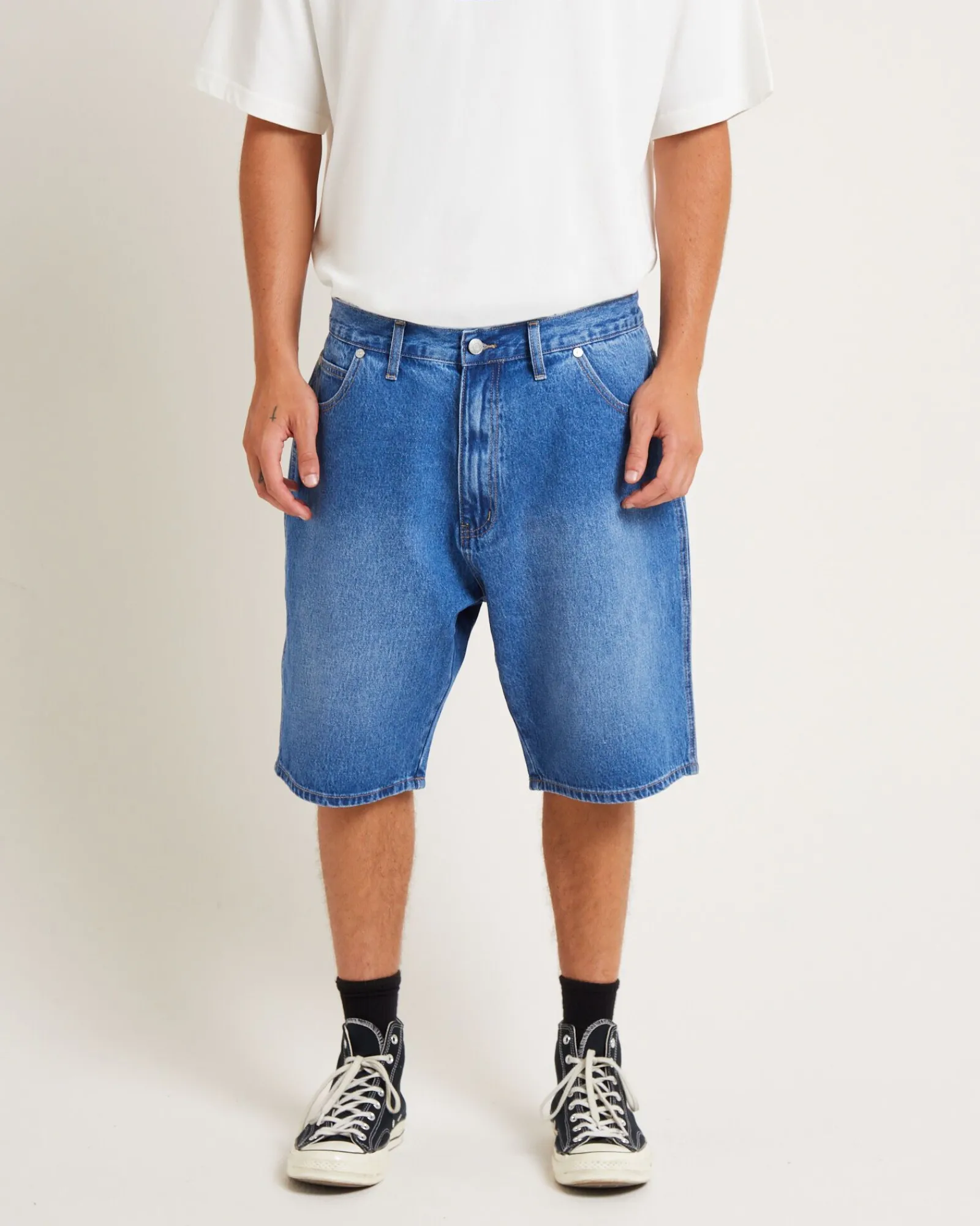 mens_denim_jorts_in_blue_3.webp Online VON DUTCH Mens Denim Jorts In Blue