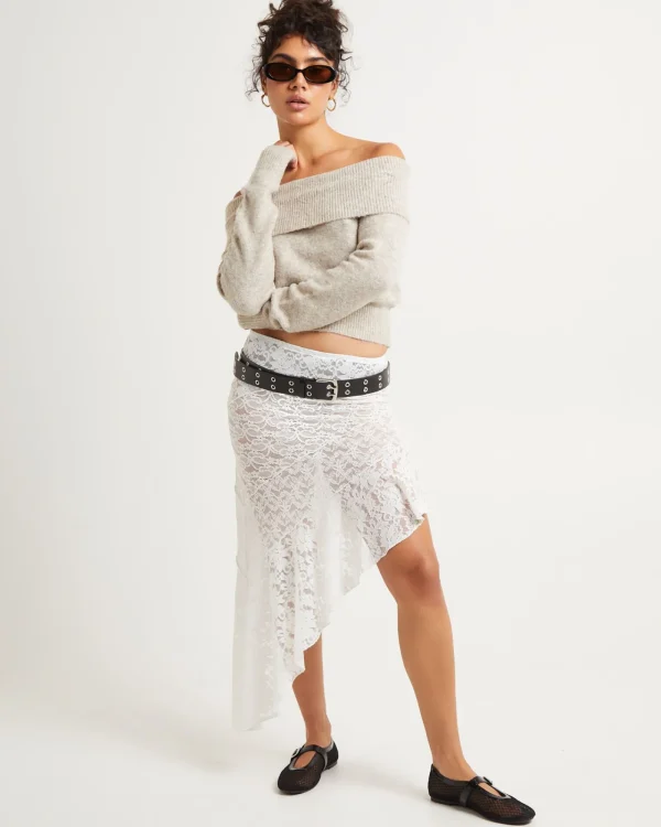 Shop ALICE IN THE EVE Milly Off Shoulder Knit