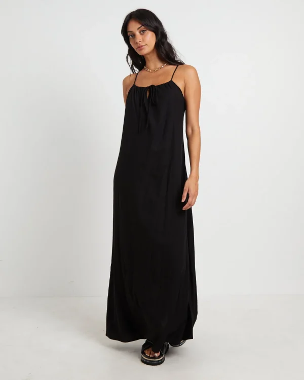 New SUBTITLED Mischa Maxi Dress In Black