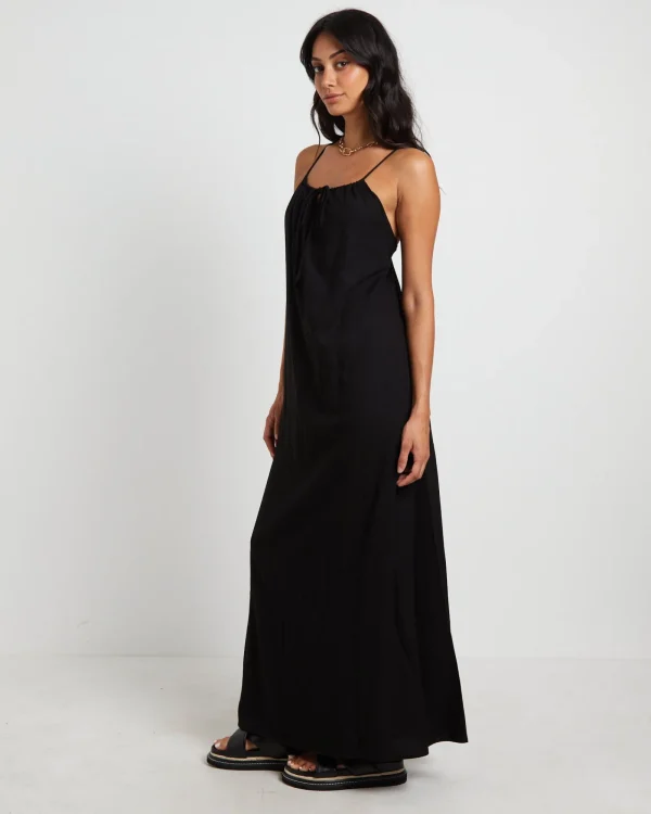 New SUBTITLED Mischa Maxi Dress In Black