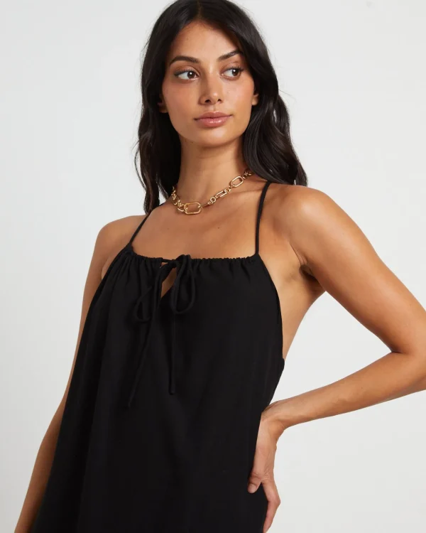 New SUBTITLED Mischa Maxi Dress In Black