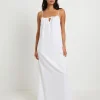 Cheap SUBTITLED Mischa Maxi Dress White