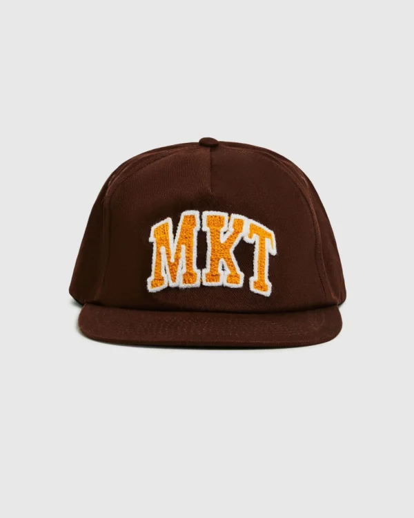 Clearance MARKET Mkt Arc 5 Panel Hat Acorn Brown
