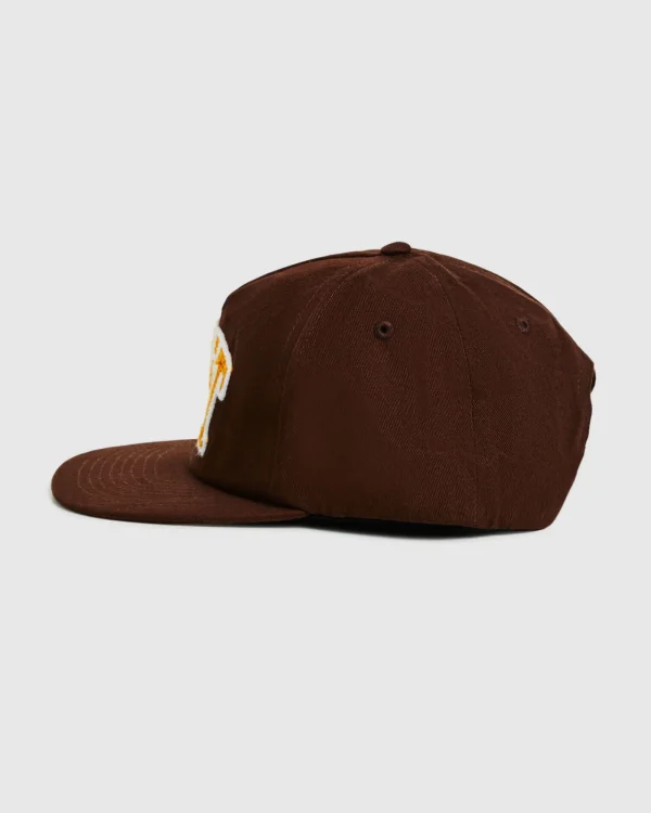 Clearance MARKET Mkt Arc 5 Panel Hat Acorn Brown