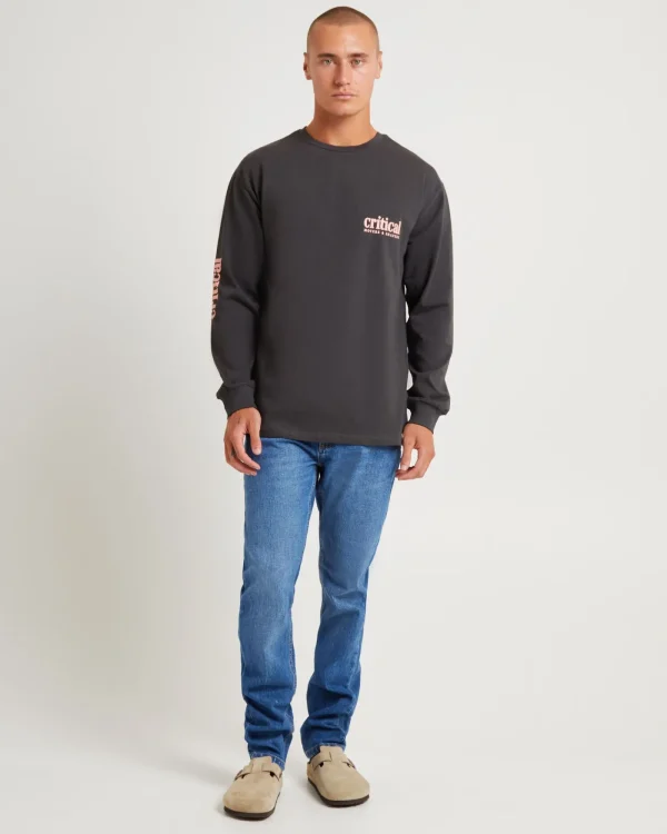 Store THE CRITICAL SLIDE SOCIETY Movers Long Sleeve T-Shirt Phantom Black