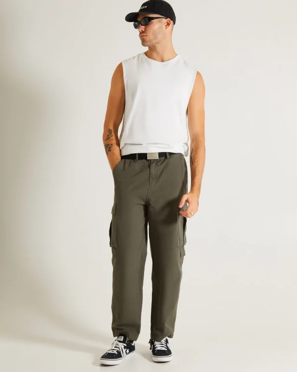 Flash Sale GENERAL PANTS CO. BASICS Muscle Tank In White