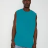 Cheap GENERAL PANTS CO. BASICS Muscle Tank Tee In Emerald