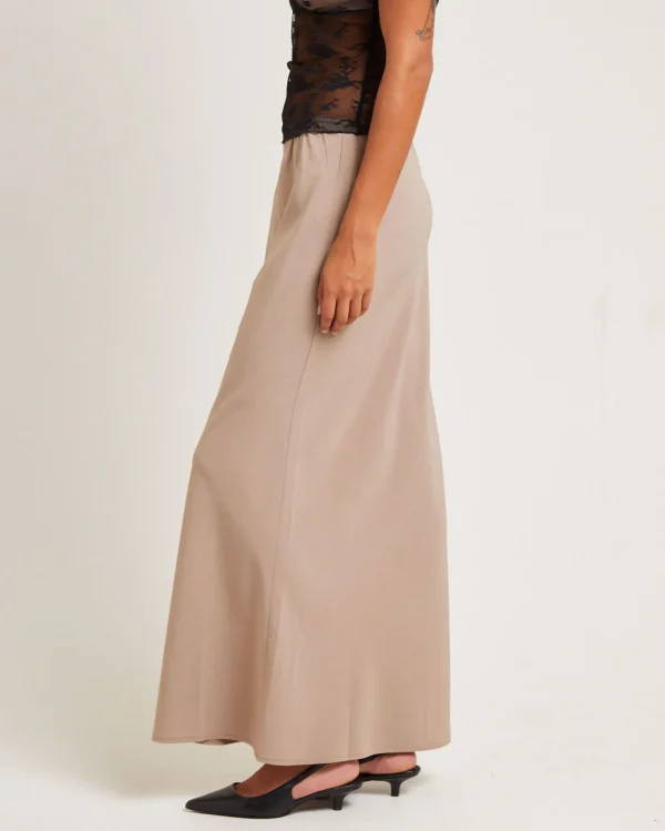 Clearance ALICE IN THE EVE Mya Sweetheart Maxi Skirt Stone