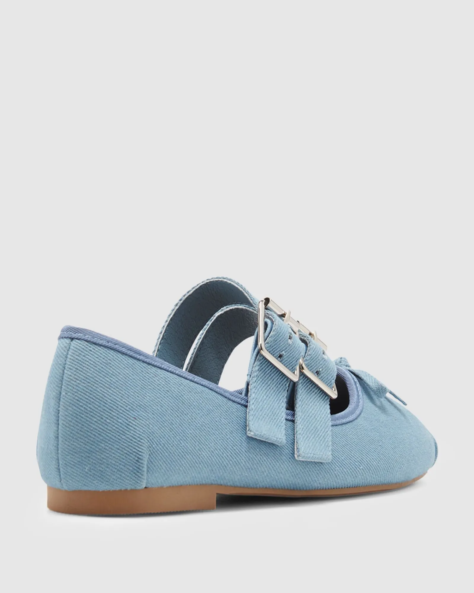 mythos_ballet_flats_in_de_2.webp Best THERAPY Mythos Ballet Flats In Denim