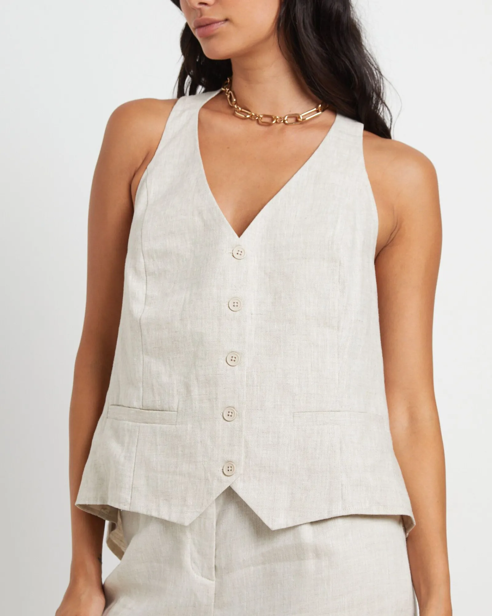 naomi_linen_halter_vest_i_4.webp Online SUBTITLED Naomi Linen Halter Vest In Oat Marle