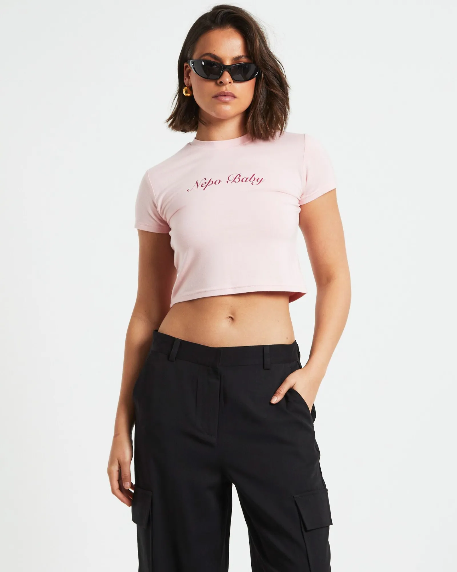 nepo_baby_tee_in_pink_4.webp Fashion NEON HART Nepo Baby Tee In Pink