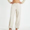 Outlet ALICE IN THE EVE Nikita Clean Parachute Pants Cream