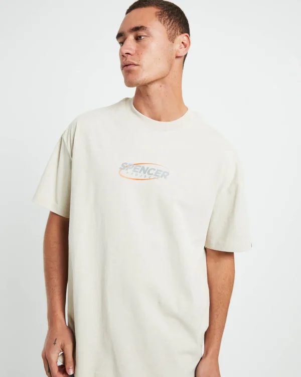 Flash Sale SPENCER PROJECT Nitro Short Sleeve T-Shirt In Pebble Grey