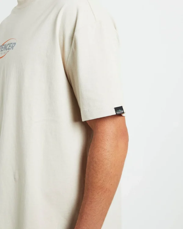 Flash Sale SPENCER PROJECT Nitro Short Sleeve T-Shirt In Pebble Grey