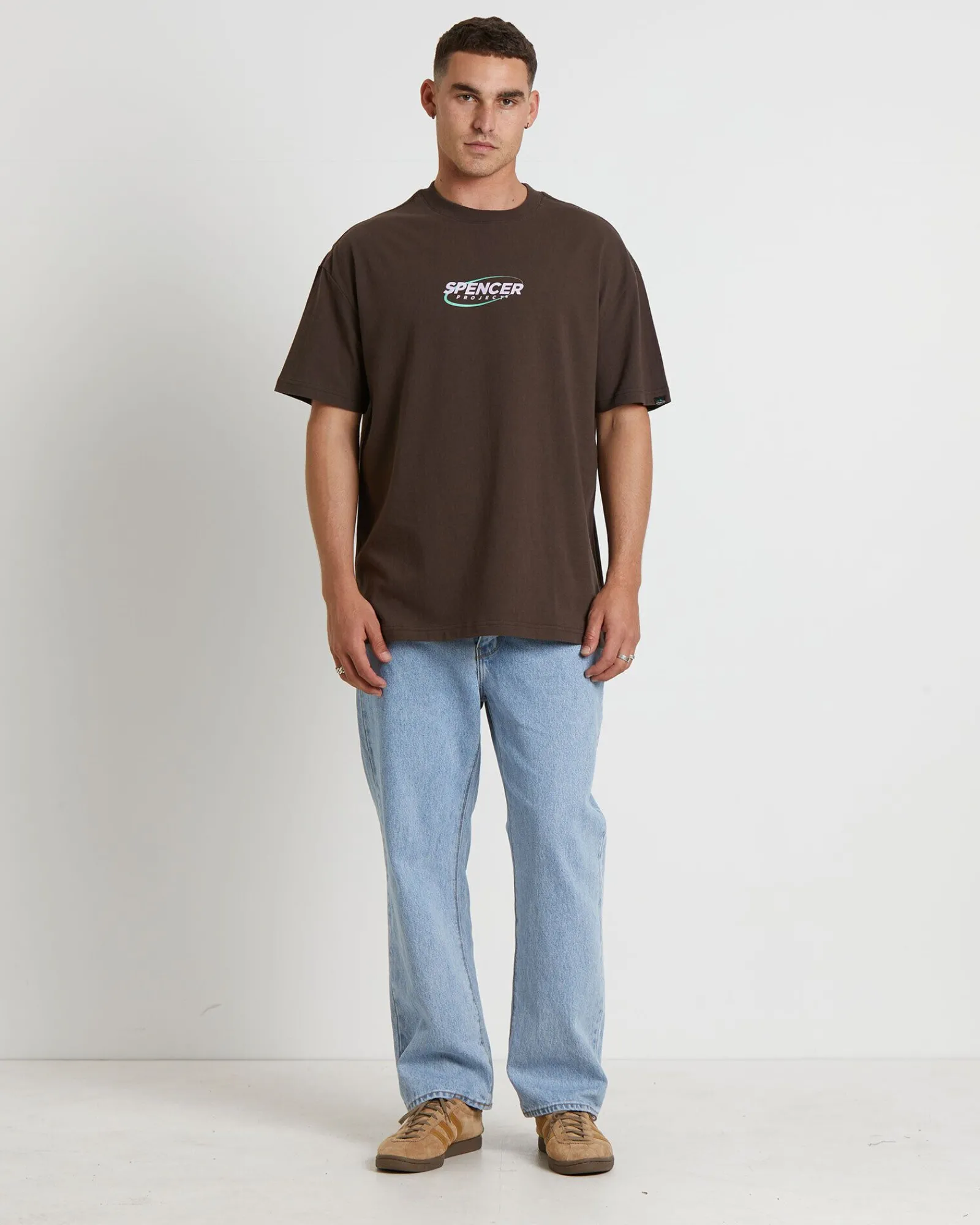 nitro_tshirt_mud_brown_2.webp Sale SPENCER PROJECT Nitro T-Shirt Mud Brown