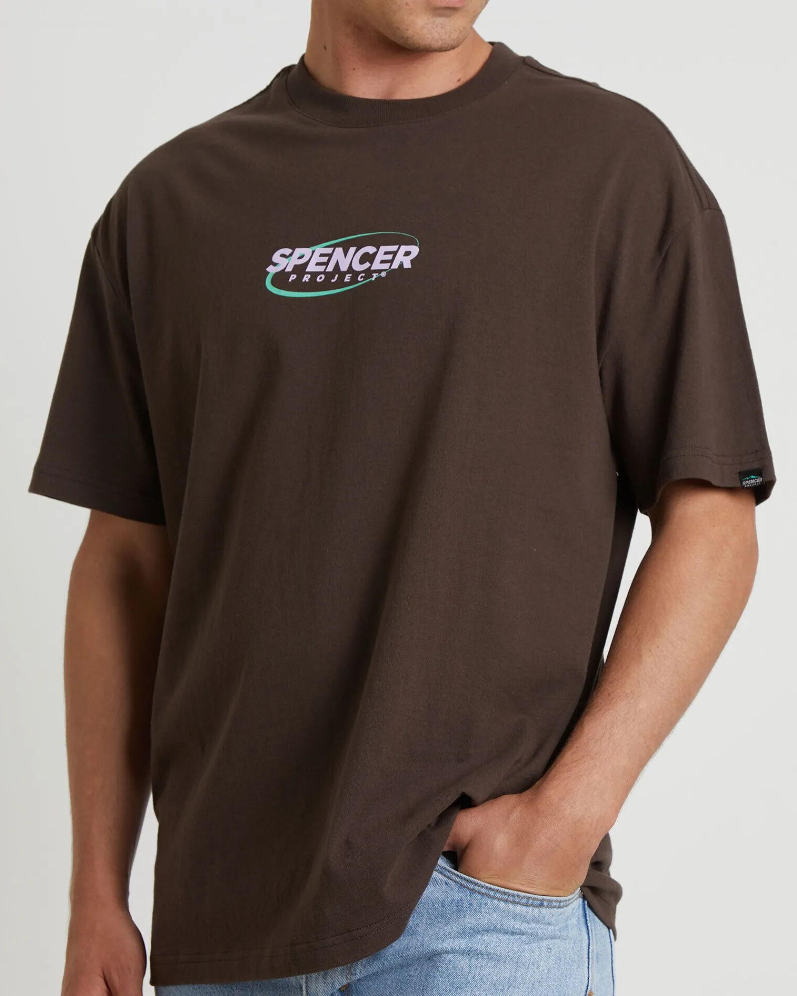 nitro_tshirt_mud_brown_4.webp Sale SPENCER PROJECT Nitro T-Shirt Mud Brown