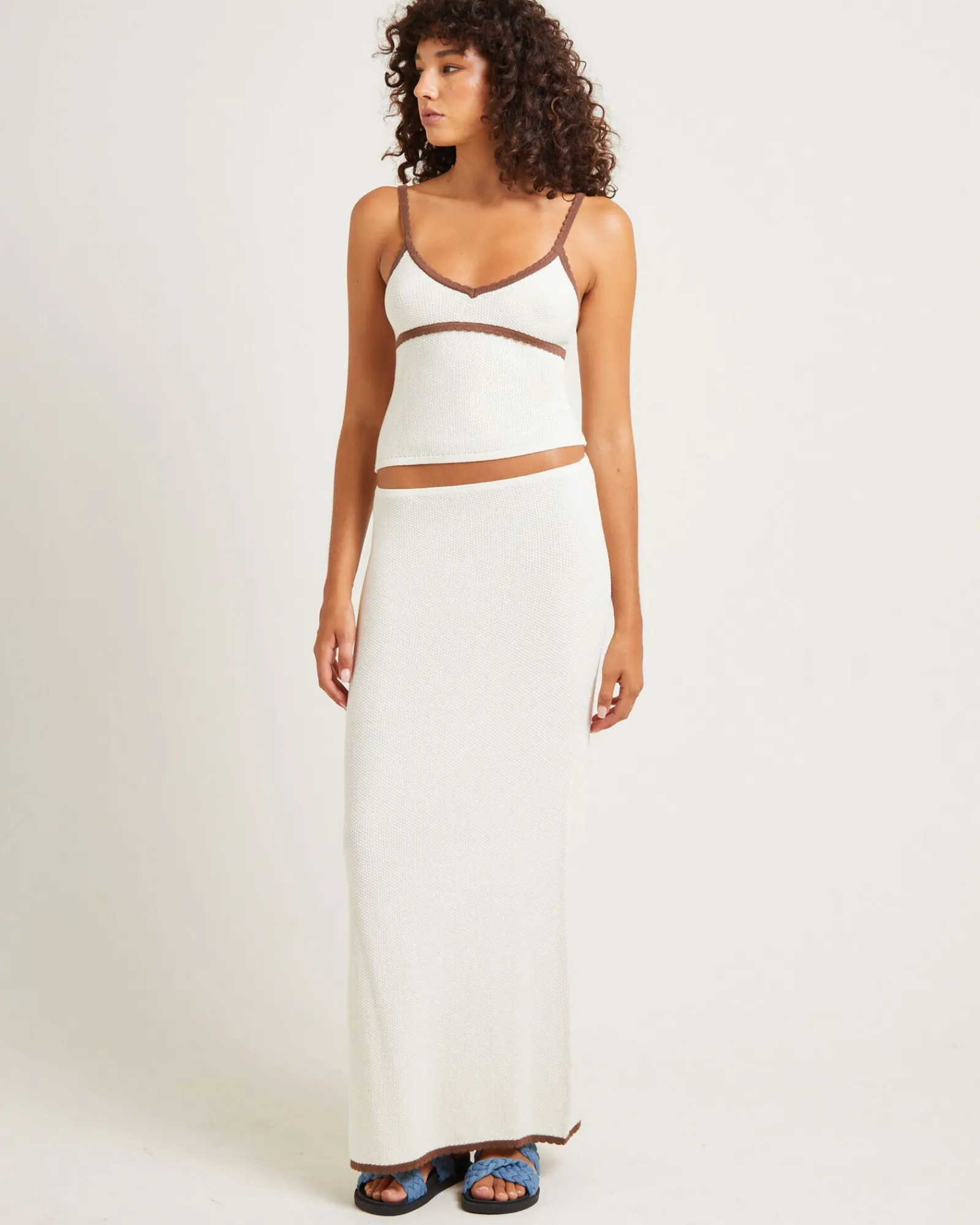 nori_compact_knit_maxi_sk_2.webp Sale SUBTITLED Nori Compact Knit Maxi Skirt Oat