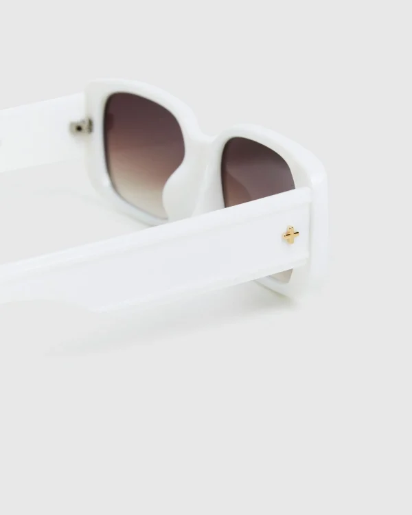 Hot PETA AND JAIN Nova Sunglasses White
