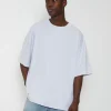 Store GENERAL PANTS CO. BASICS Og Oversized T-Shirt In Frost Marle