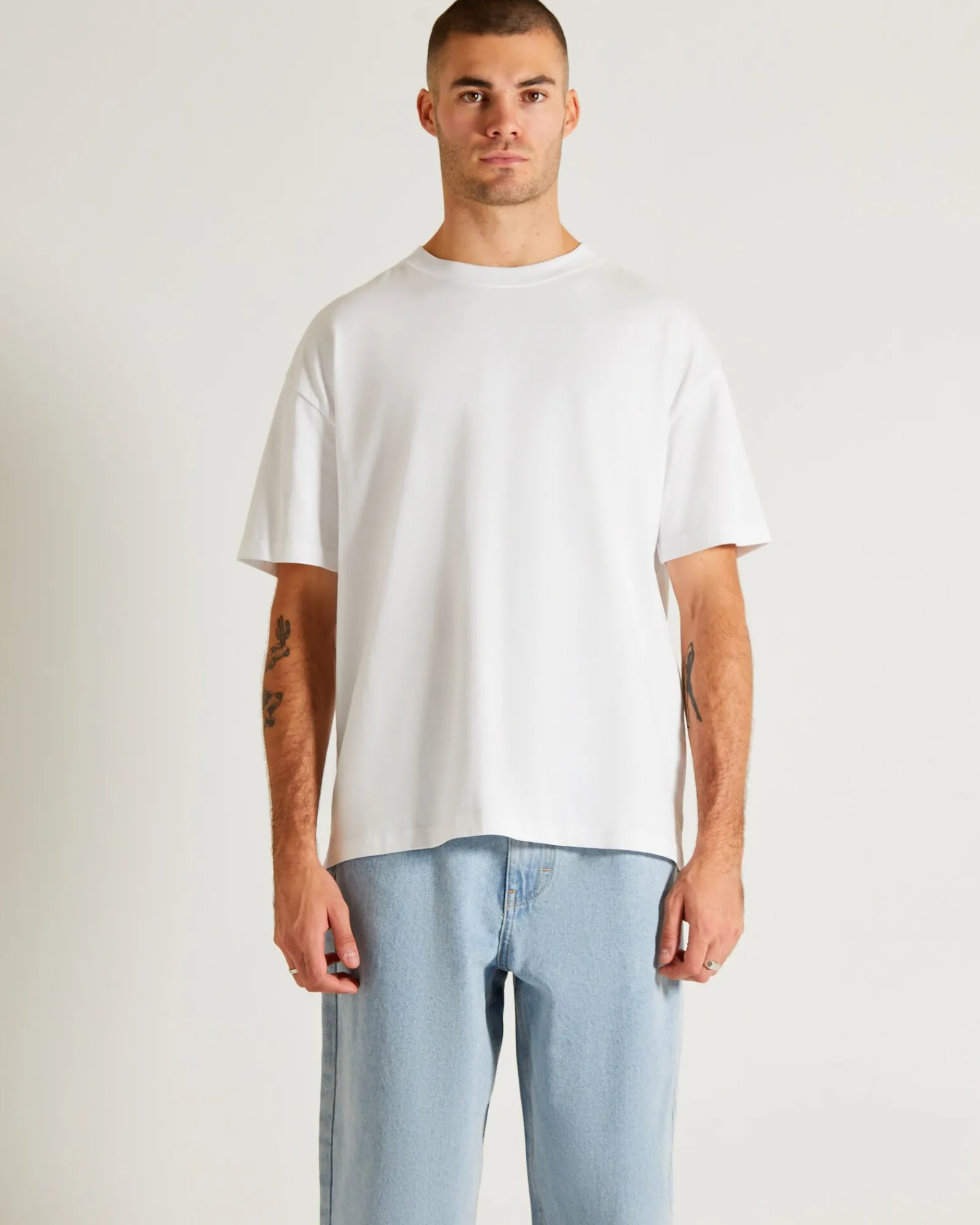 og_skate_short_sleeve_tsh_0-2.webp Outlet GENERAL PANTS CO. BASICS O.G Skate Short Sleeve T-Shirt In White