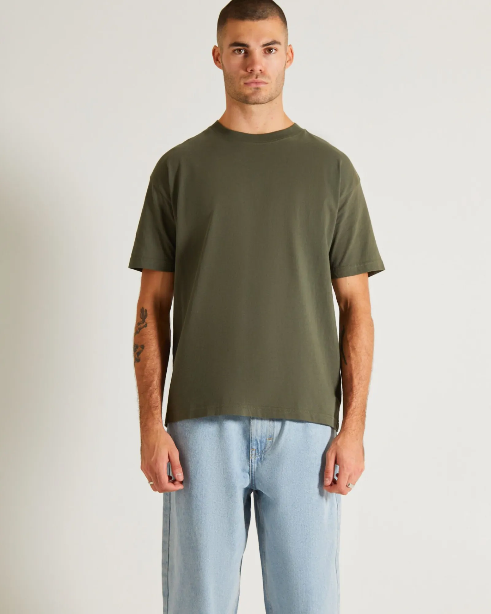 og_skate_short_sleeve_tsh_0-3.webp Cheap GENERAL PANTS CO. BASICS Og Skate Short Sleeve T-Shirt In Army Green